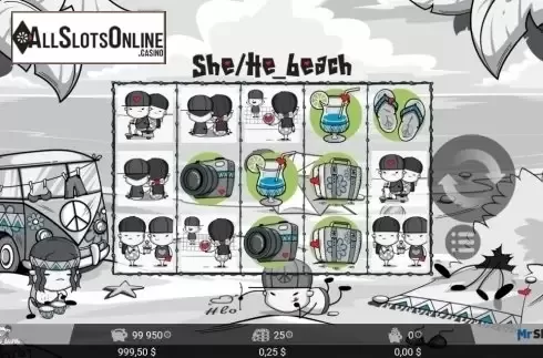 Screen4. She/He Beach from MrSlotty