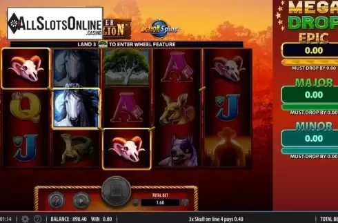 Win Screen 1. Silver Stallion from Shuffle Master