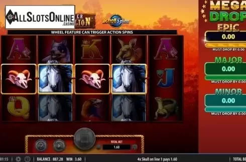 Win Screen 2. Silver Stallion from Shuffle Master