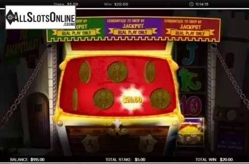 Bonus Game. Sir Jackpot Alot from CORE Gaming