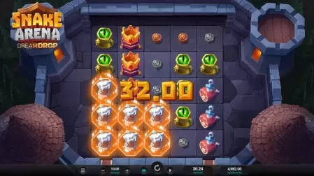 Snake Arena Dream Drop slot screenshot 2