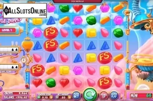 Game Workflow screen. SugarPop 2: Double Dipped from Betsoft