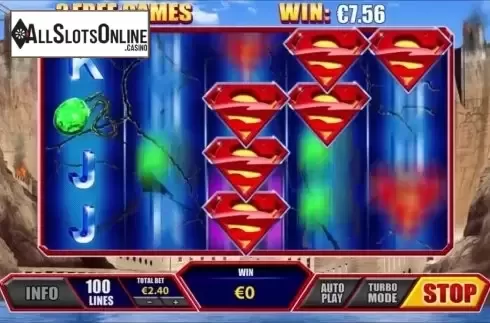 Screen 6. Superman The Movie from Playtech