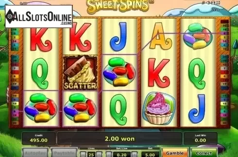 Win. Sweet Spins from Greentube