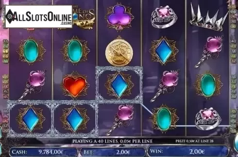 Win screen. The Game of Chronos from R. Franco