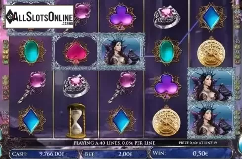Wild Win screen. The Game of Chronos from R. Franco