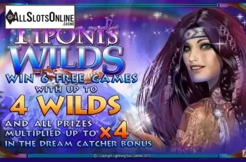 Screen2. Tiponi's Wilds from Lightning Box