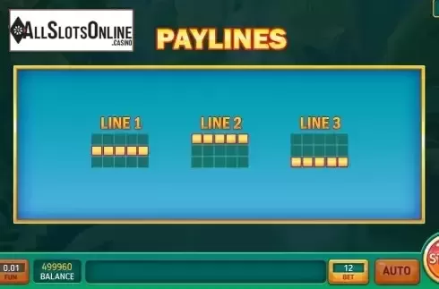 PayLines screen