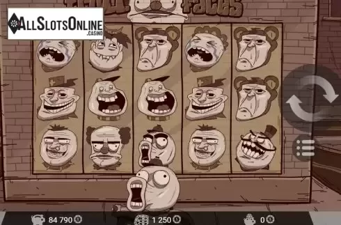 Screen4. Troll Faces from MrSlotty