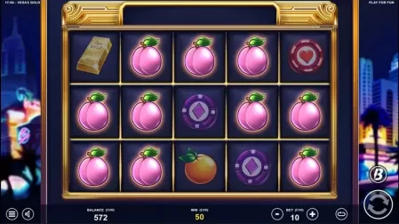 Vegas Gold slot screenshot 4