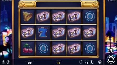 Vegas Gold slot screenshot 3