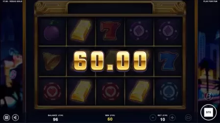 Vegas Gold slot screenshot 5