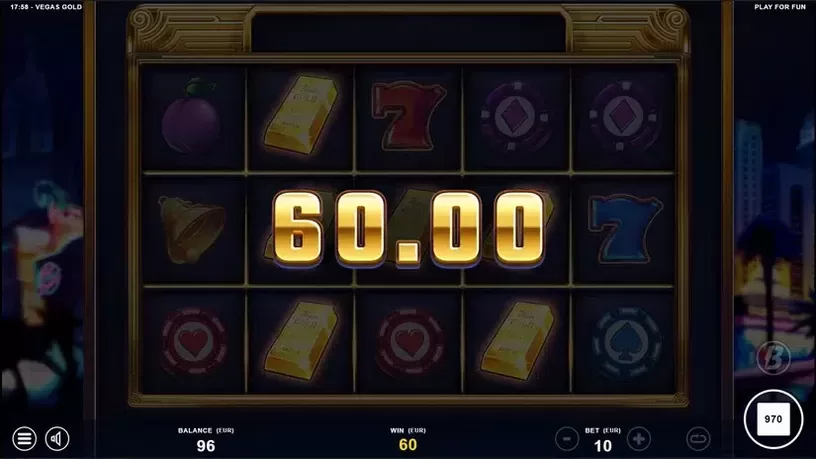 Vegas Gold slot screenshot 5