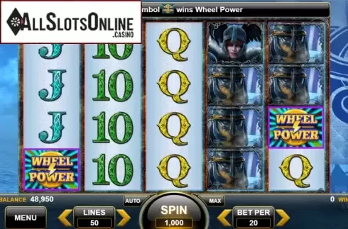 Win Screen 1. Voyage to Asgard from Spin Games