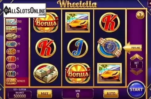 Game screen
