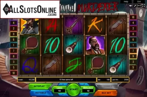Reel Screen. Whitechapel Murderer from Platin Gaming