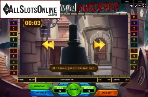 Bonus Game. Whitechapel Murderer from Platin Gaming