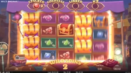 Wild Bazaar slot screenshot 1