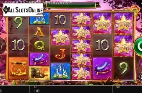 Reel Screen. Wish Upon A Jackpot Megaways from Blueprint