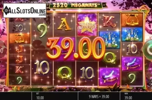 Win Screen 2. Wish Upon A Jackpot Megaways from Blueprint