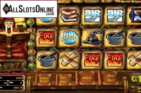 Reels. Wizard's Castle from Betsoft