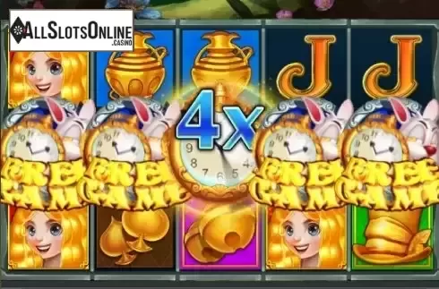 Free Spins Win Screen