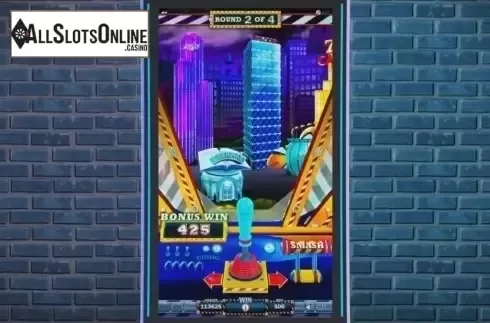 Bonus game. Wrecking Ball from IGT