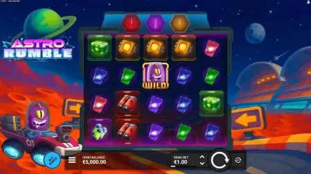 Astro Rumble slot screenshot 1