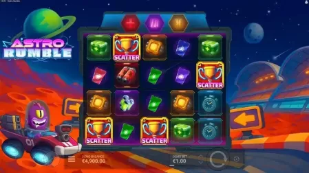 Astro Rumble slot screenshot 2