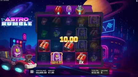 Astro Rumble slot screenshot 7