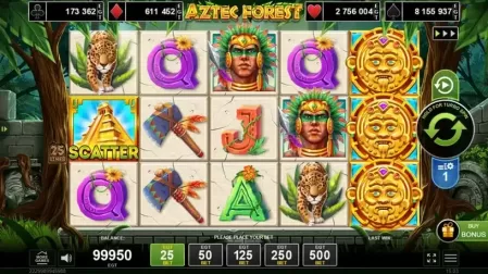Aztec Forest slot screenshot 1