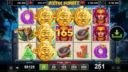 Aztec Forest slot screenshot 5