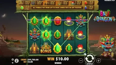 Bali Dragon slot screenshot 4