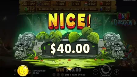 Bali Dragon slot screenshot 3