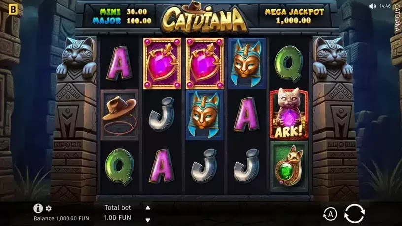 Catdiana slot screenshot 1