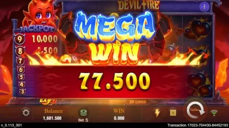 Devil Fire slot screenshot 4