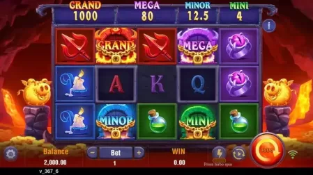 Devil Fire Twins slot screenshot 1