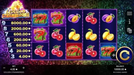 Golden Strawberries slot screenshot 1