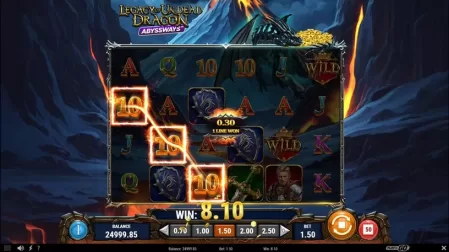 Legacy of Undead Dragon Abyssways slot screenshot 2