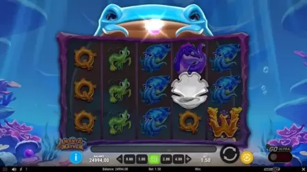Manta Mayhem slot screenshot 2
