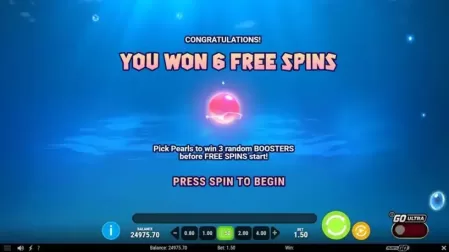 Manta Mayhem slot screenshot 5