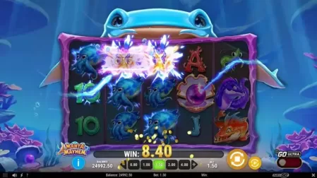 Manta Mayhem slot screenshot 3