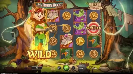Ms Robin Hood slot screenshot 2