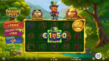 Patrick’s Treasure Pots slot screenshot 4
