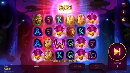 Pink Elephants Trinity slot screenshot 3