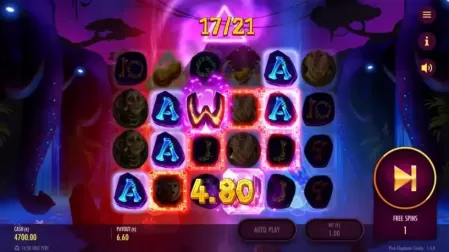 Pink Elephants Trinity slot screenshot 4