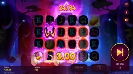 Pink Elephants Trinity slot screenshot 5
