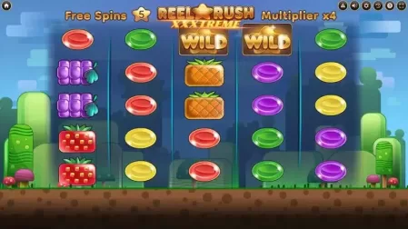 Reel Rush XXXtreme slot screenshot 1