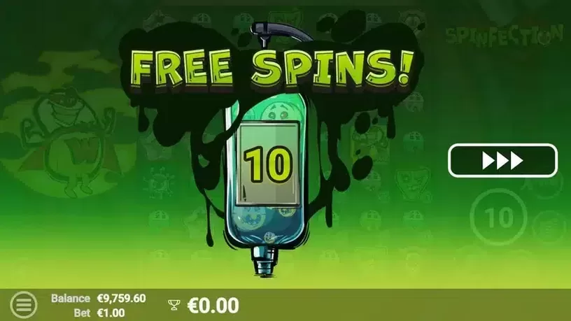 Spinfection slot screenshot 3
