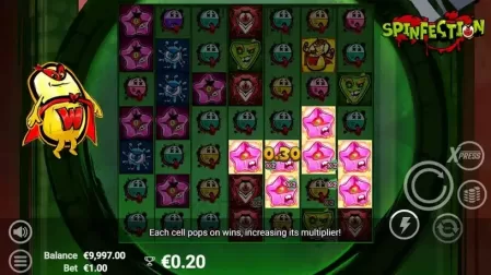 Spinfection slot screenshot 2